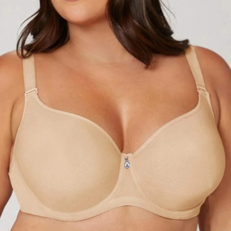 Underwire Bra Padded - Reggiseno Minimizer Contenitivo da Donna Taglie