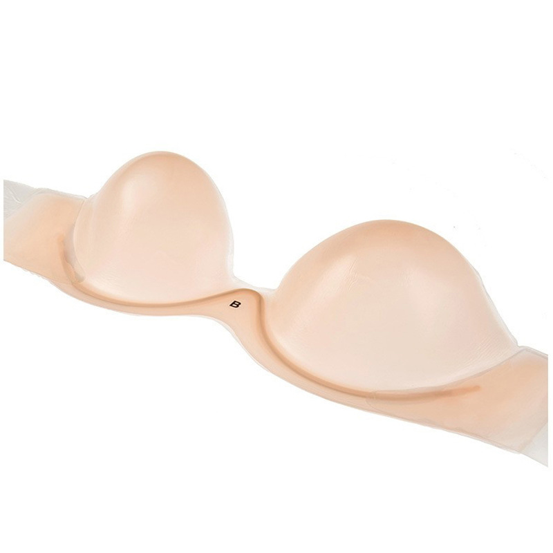 Backless Bra Sticky - Reggiseno in silicone taglie forti da