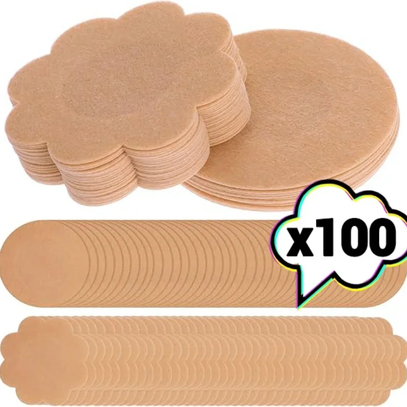 Strapless Bra Adhesive - 10/100pcs Donne Copricapezzoli Auto Adesivo Sollevare