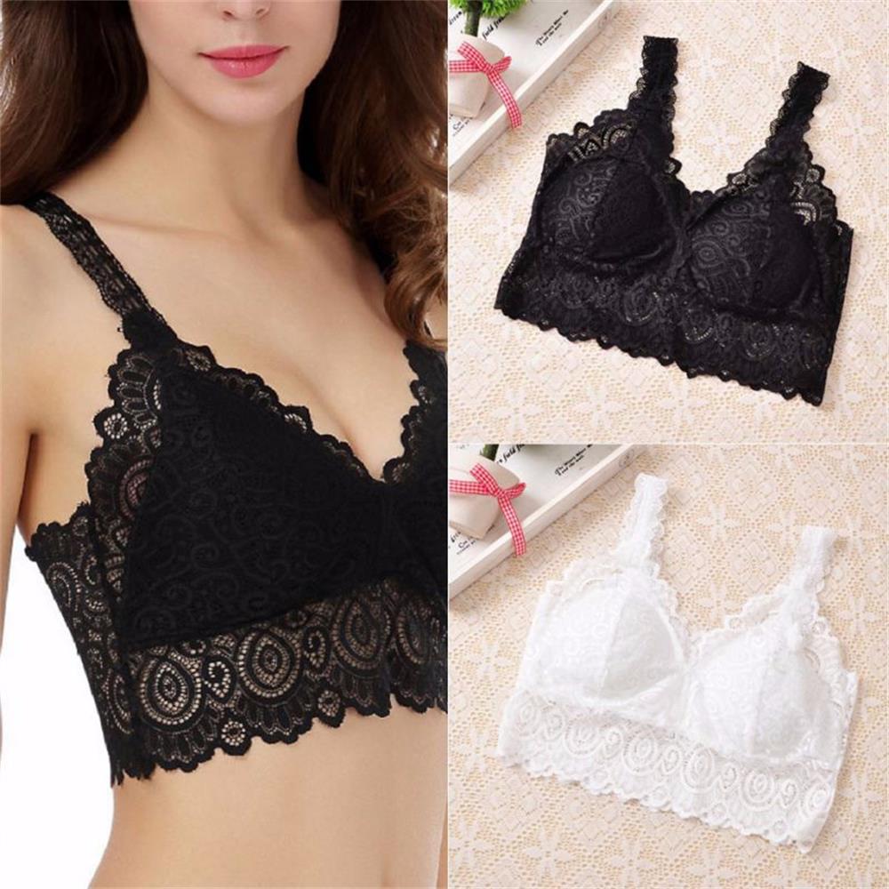 T Shirt Bra Seamless - Canotte estive da donna in pizzo