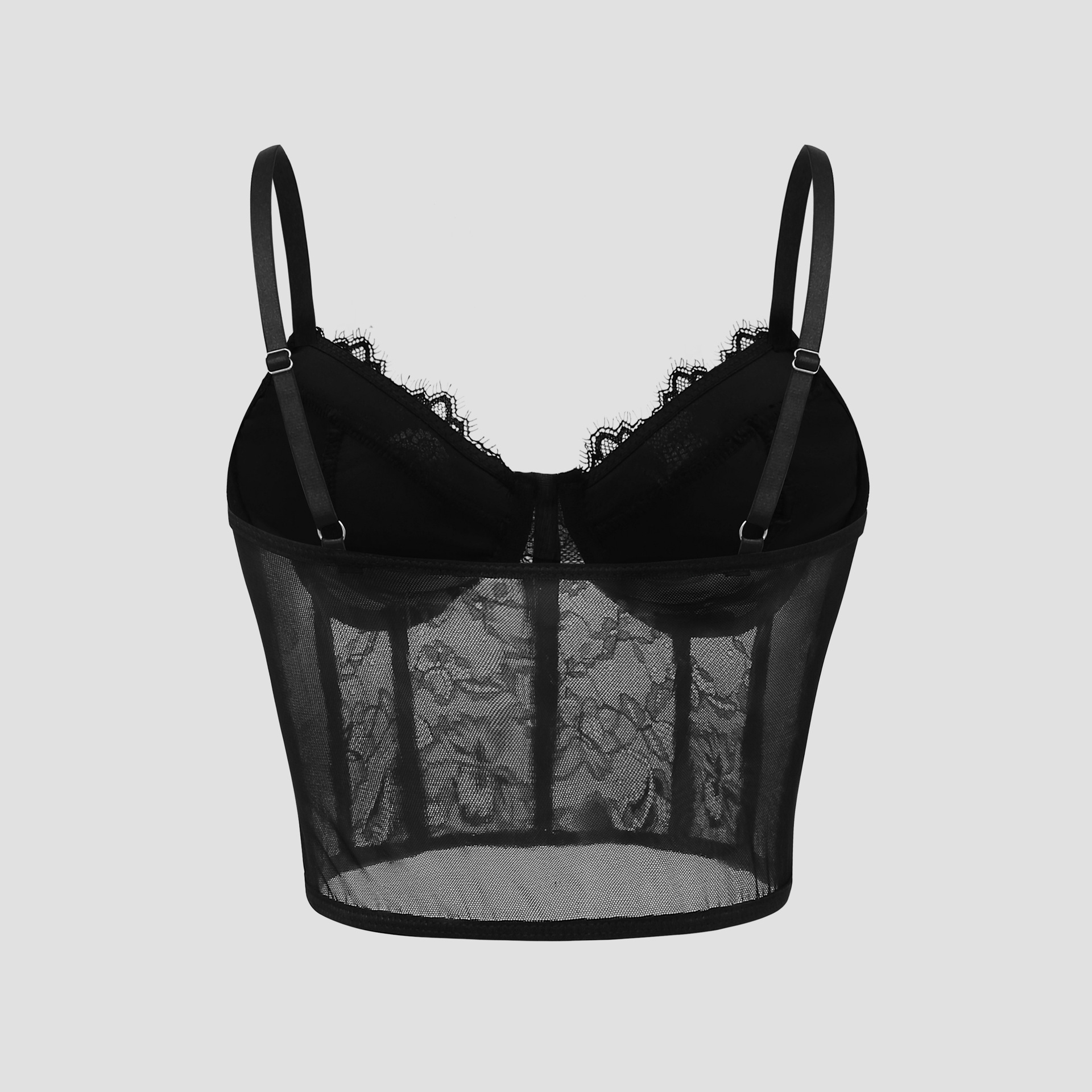 Reggiseno semi trasparente ner - Sheer Mesh Bra recensione e prezzo