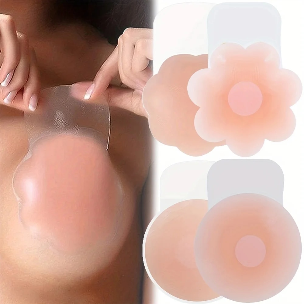 1 Paia Copricapezzoli In Silic - Push Up Bra Silicone recensione e prezzo