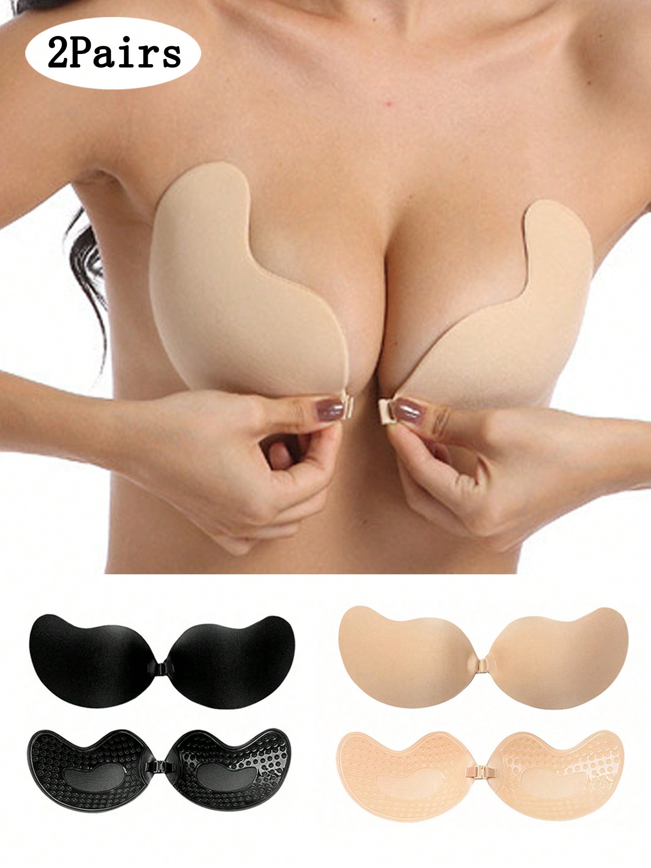 Confezione da 2 reggiseni invi - Strapless Bra Adhesive recensione e prezzo