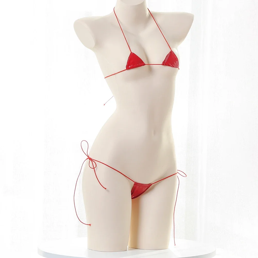 Nuovo bikini da donna in pelle - Lace Bralette Set recensione e prezzo